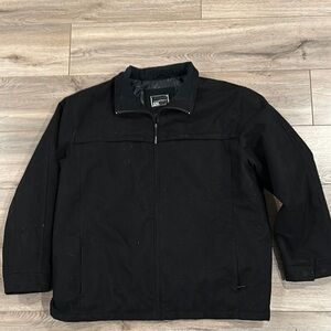 Men's Black Oakley insulated vintage Jacket like denim